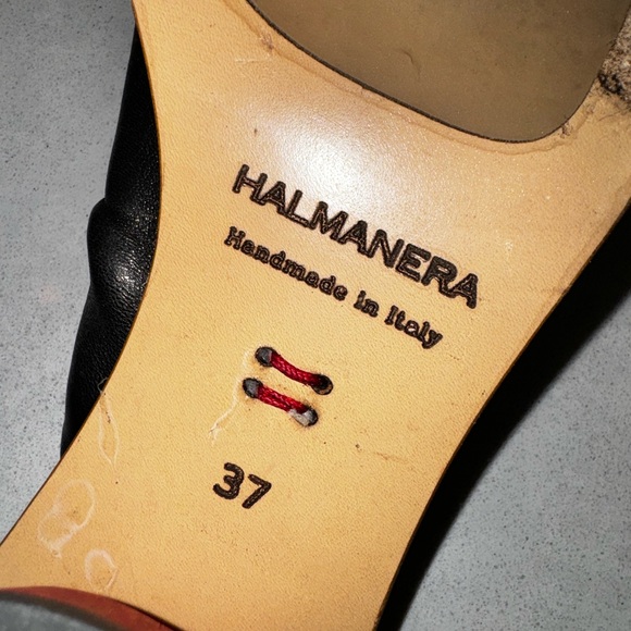 Halmanera, soft leather, slip on sandal - Picture 6 of 6